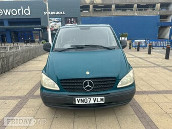 2008 Mercedes-Benz Vito Compact - New Years MOT - Crewcab - 6 Sea