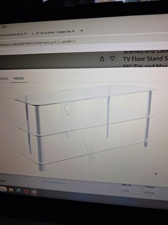 Glass TV Stand