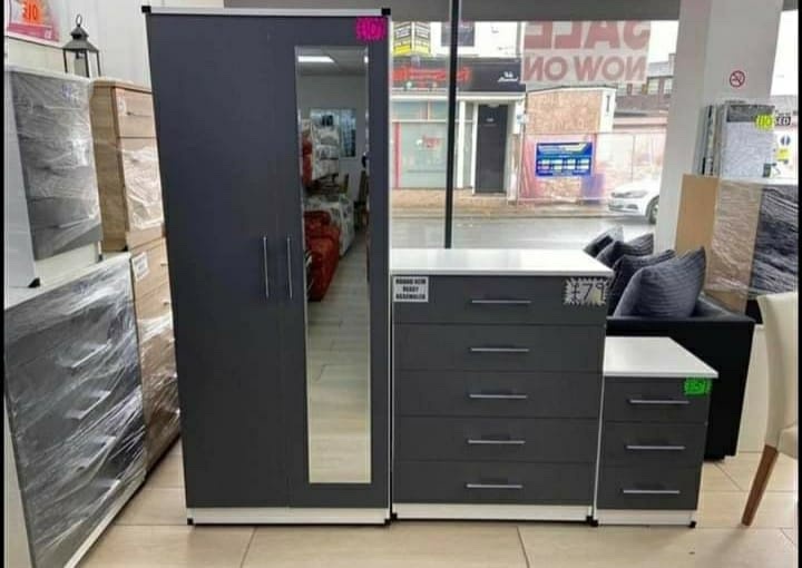 Leeds 2 door wardrobe closet for sale 