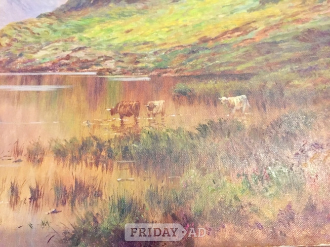 Landscape  Lochs and Mountains  by J  Hamilton George - Home Decor in Eastbourne