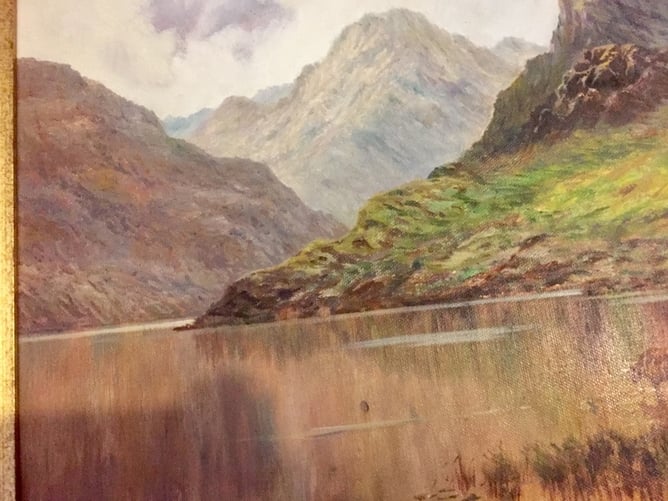 Landscape  Lochs and Mountains  by J  Hamilton George