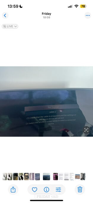 Tv broken screen 