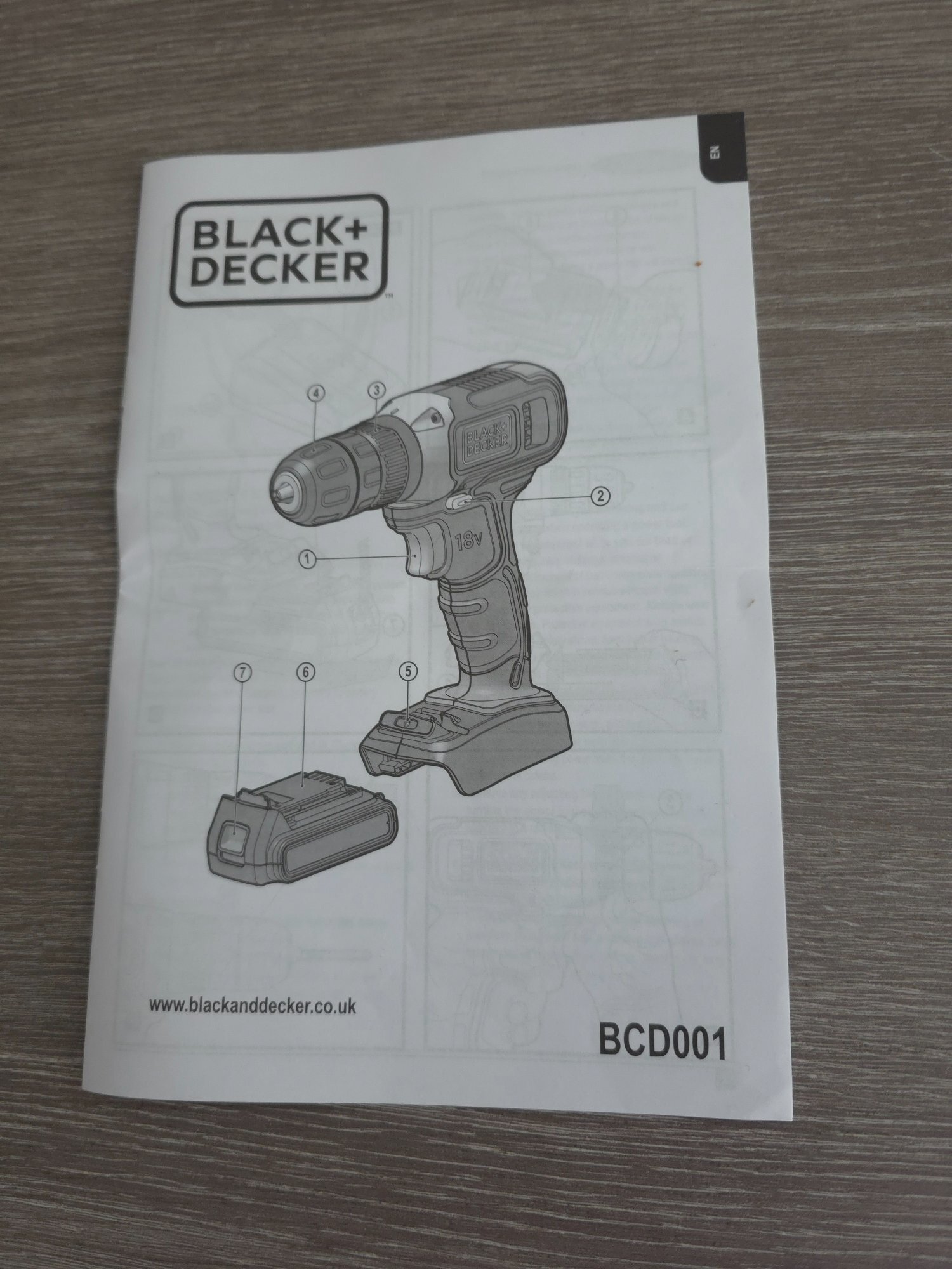 Westcliff-On-Sea BRAND NEW IN BOX BLACK AND DECKER  CORDLESS DRILL  