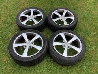 Avon/Goodyear BSA Car Alloy Rims & Tyres