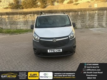 2016 Vauxhall Vivaro Ecoflex - Ex BT Van - NO VAT - 1 Month Cliff