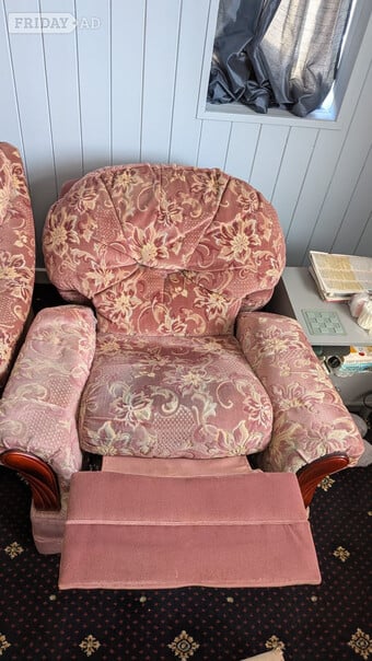 Sofa and armchair for sale
