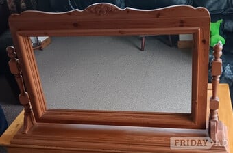 Solid Pine Tilting Mirror