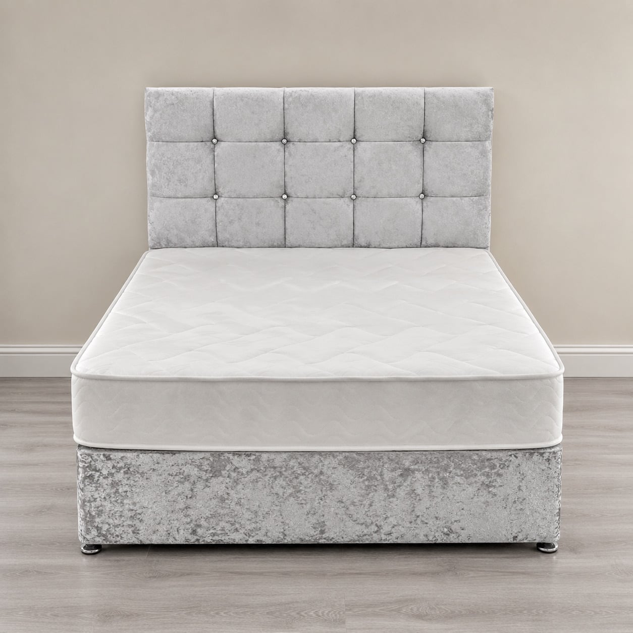 Double Divan Bed with Mattress £165 — can deliver in 2 days