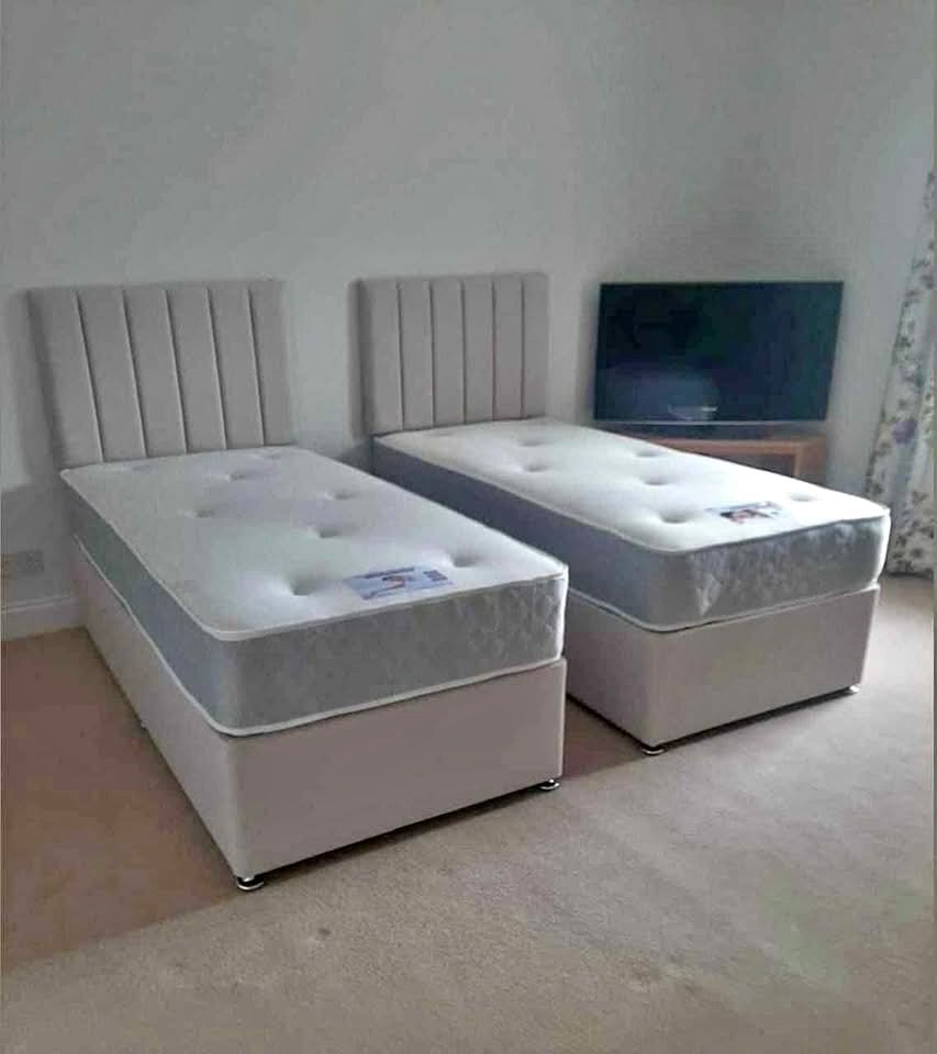 Double Divan Bed with Mattress £165 — can deliver in 2 days - Furniture in Leeds
