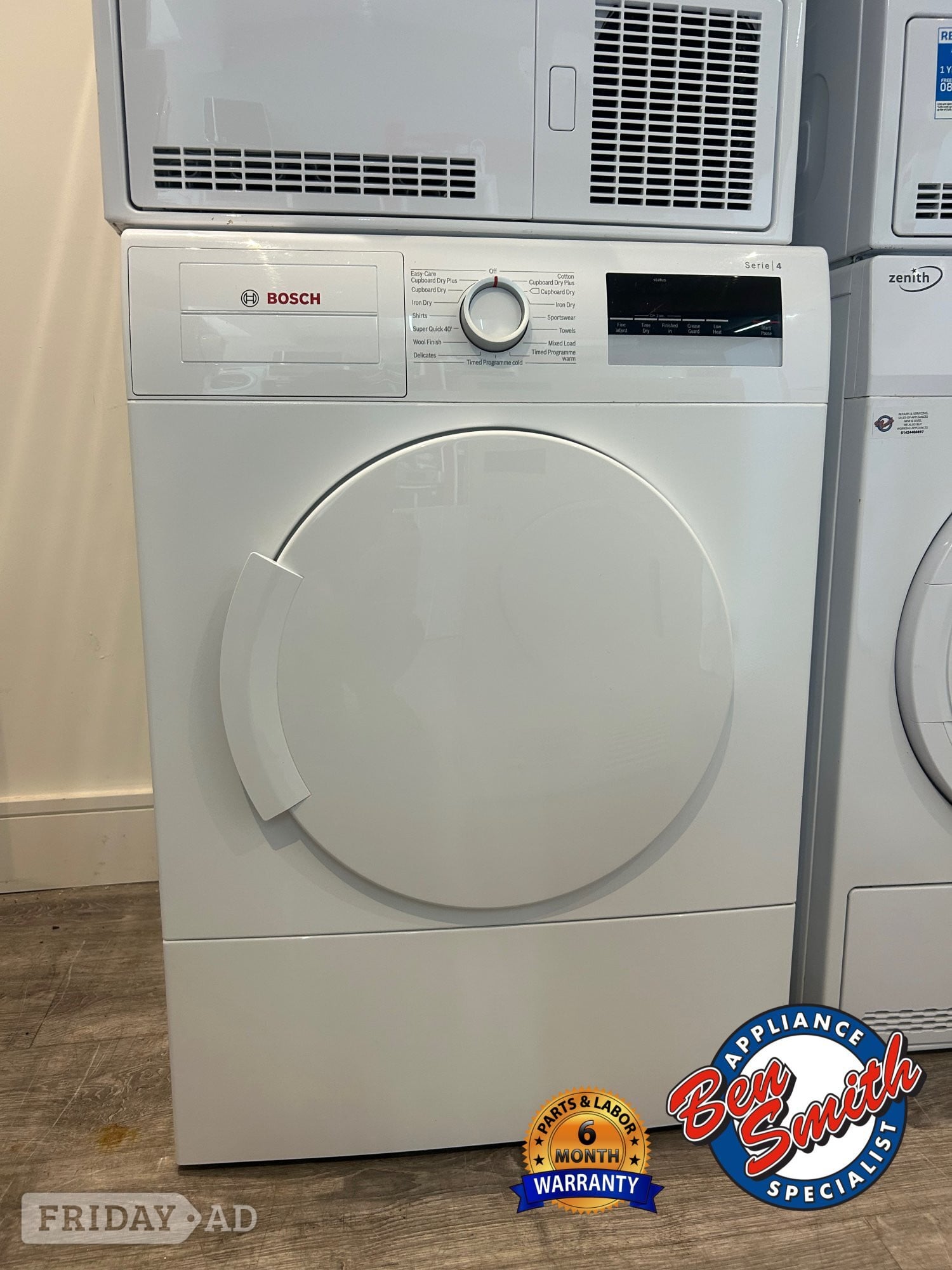 BOSCH SERIES 4 7KG DRYER in St. Leonards-On-Sea
