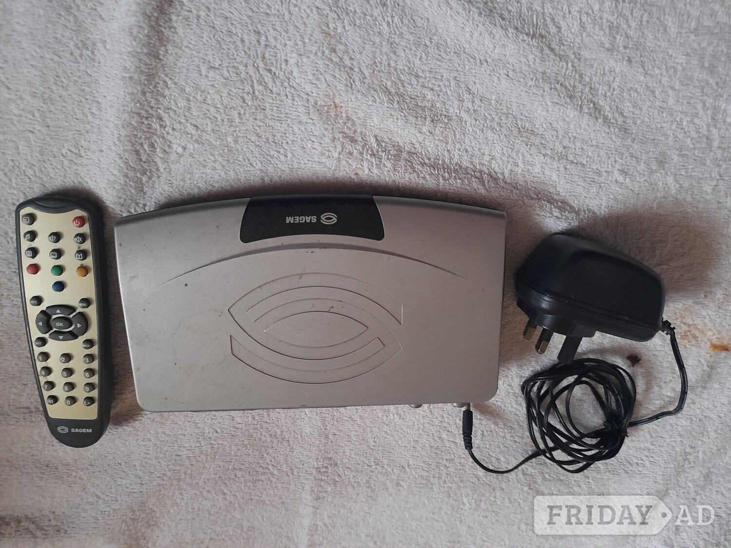 Sagam Set Top Box With Remote Control in Stourbridge