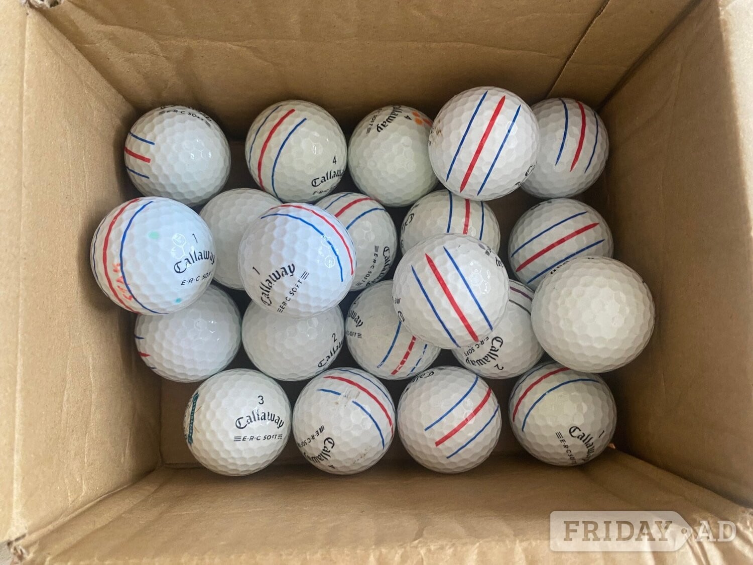 Callaway ERC Soft Triple Track Golf Balls in Burgess Hill