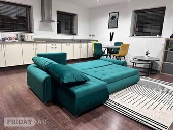 Berlin - Corner Sofa Bed with Underneath Storage for Sale