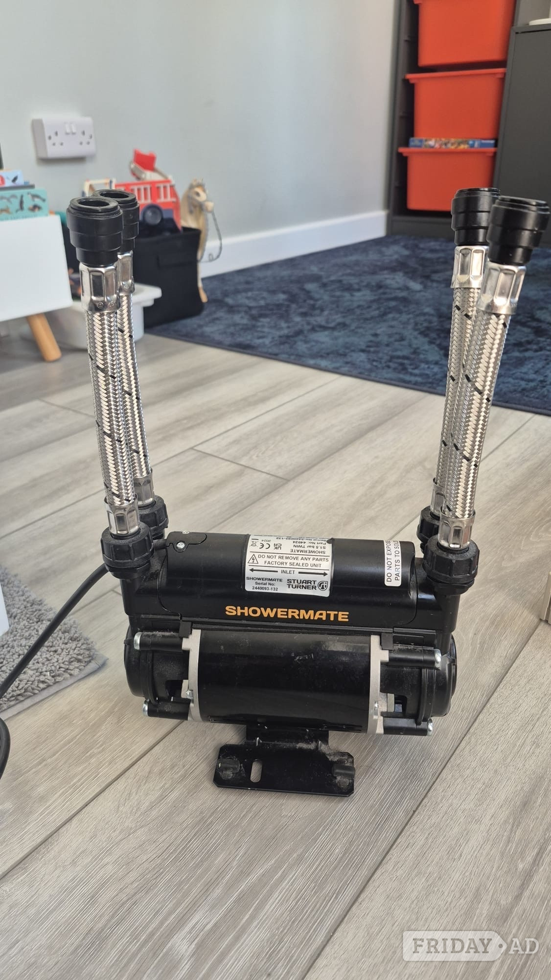 Bexhill-On-Sea Ideal heating boiler and showermate shower pump