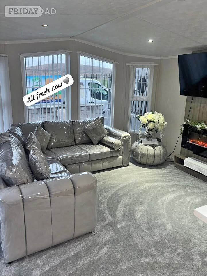 Grey Lilly 3+2 Sofa Set | Dudley | Same Day Delivery