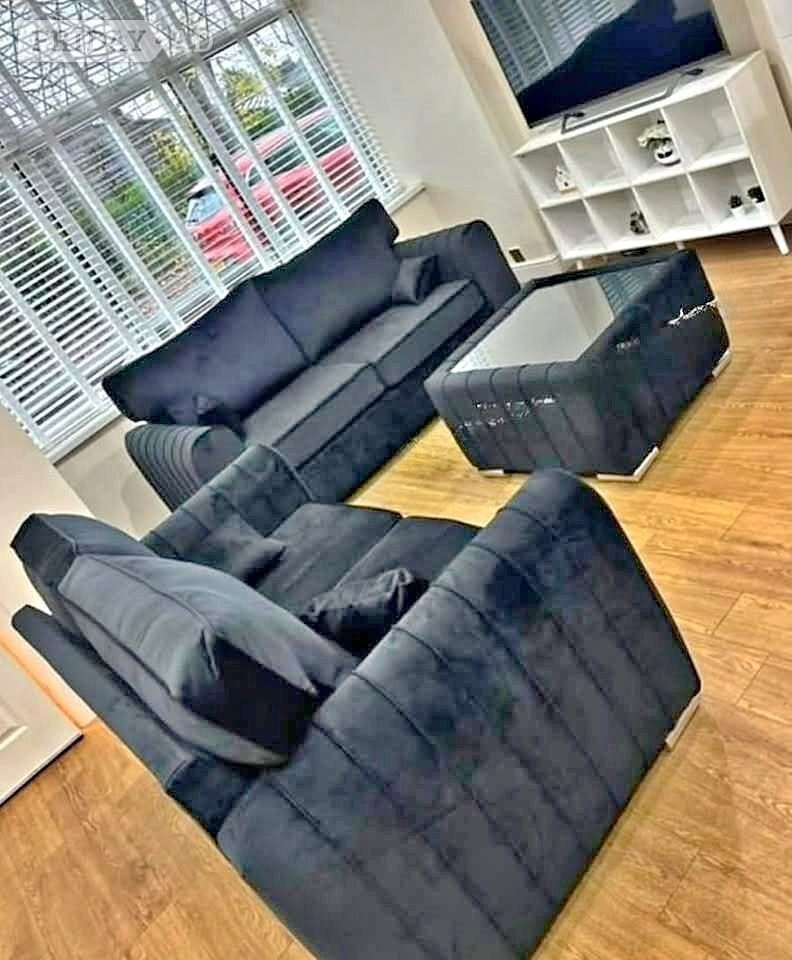 Dudley Grey Lilly 3+2 Sofa Set | Dudley | Same Day Delivery
