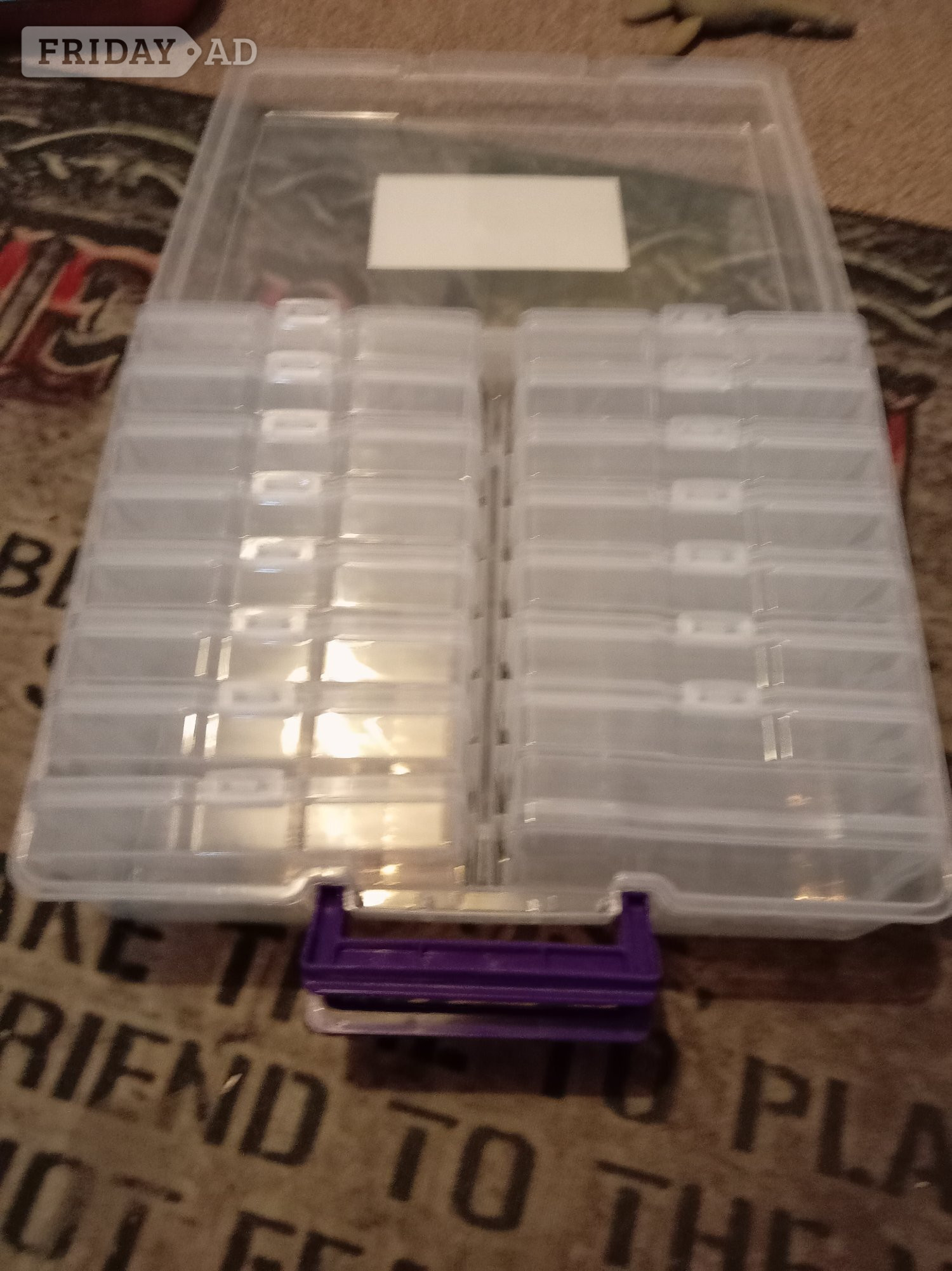 Mega storage caddy contains 16 x4  super storage boxes