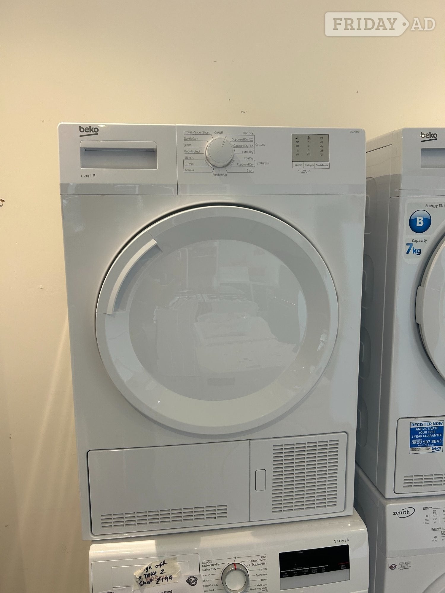 BEKO 7KG DRYER - Home Appliances in St. Leonards-On-Sea