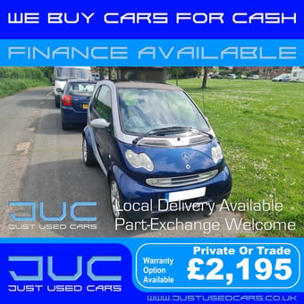 Smart City Fortwo Passion 0.7 61 Auto (Automatic Petrol) 07 Reg