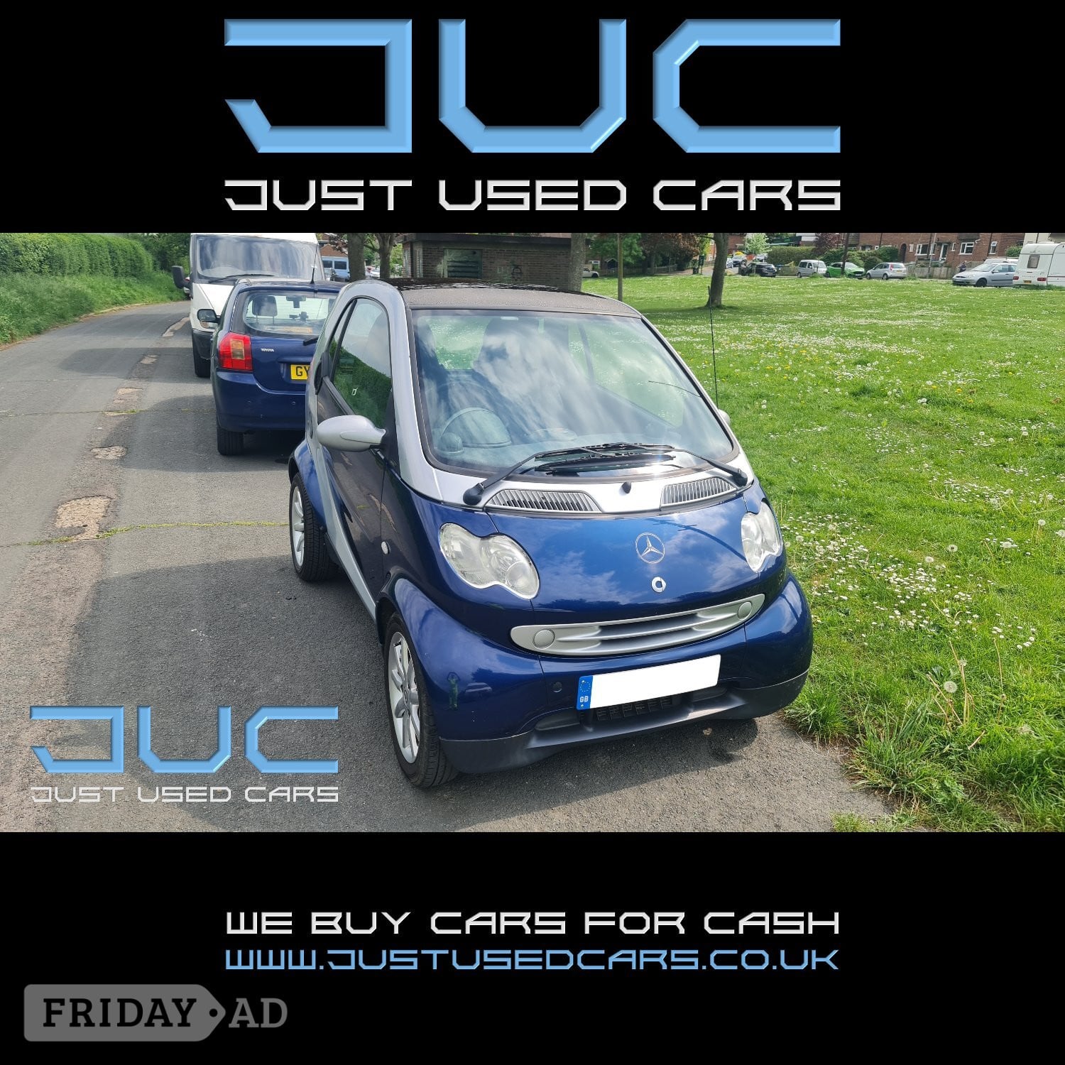 Smart Smart City Fortwo Passion.7 61 Auto (Automatic Petrol)7 Reg 2007, 60,511 Miles ULEZ Compliant Lewes