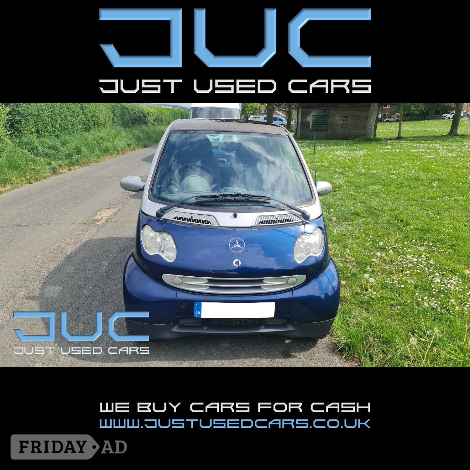 [ berth ]Smart Smart City Fortwo Passion.7 61 Auto (Automatic Petrol)7 Reg 2007, 60,511 Miles ULEZ Compliant