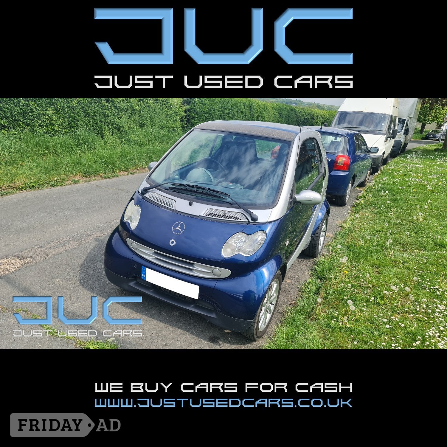 Smart City Fortwo Passion.7 61 Auto (Automatic Petrol)7 Reg - Cars in Lewes