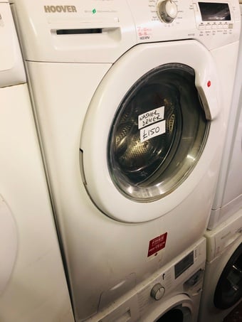 Hoover 7kg wash & 5kg dry eco technology washer dryer.