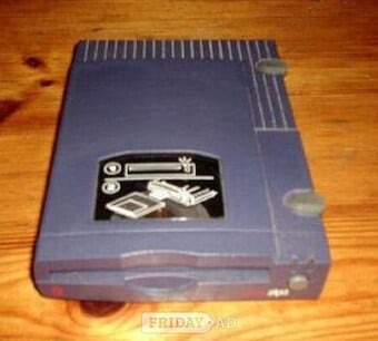 IOMEGA 100Mb ZIP DRIVE , PSU & Disk for ACORN A3010 to A7000 & RISC PC - WORKING