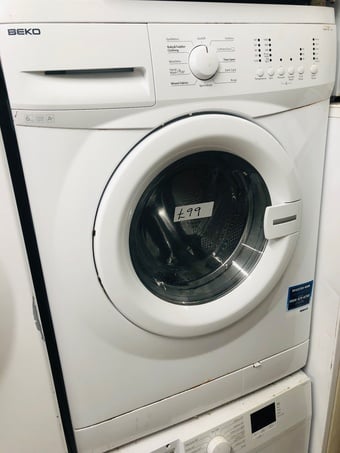 Beko washing machine in good condition 6KG load with A+ energy 