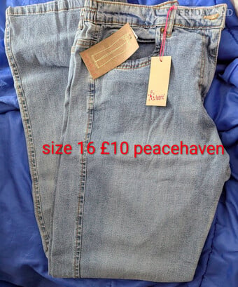 New women's jeans size 16