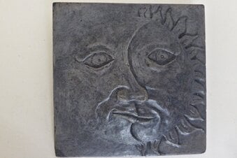 Wall Art, Sun man tile