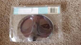 New Nouveau mahogany effect soap dish holder