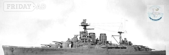 HMS Hood battlecruiser.