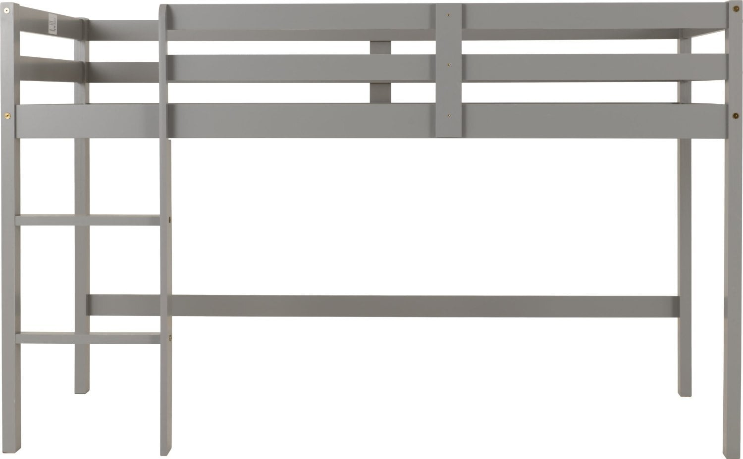 Rotherham PANAMA MID SLEEPER GREY WITH BUDGET MATTRESS