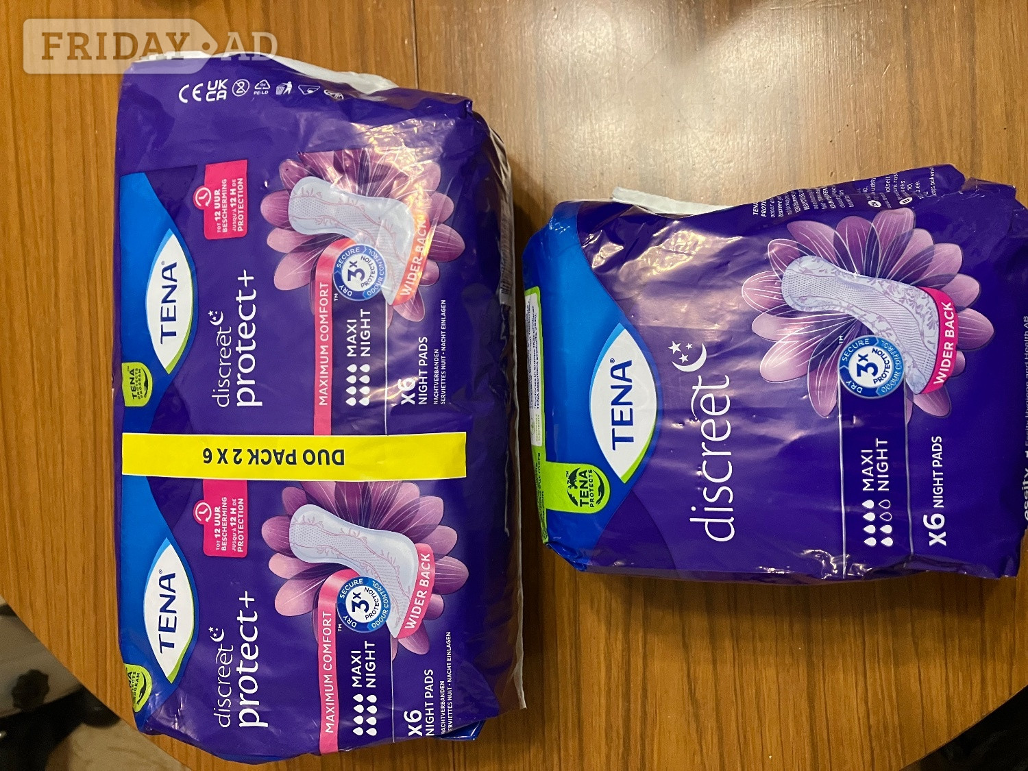 Tena Discreet Protect Maxi Night  in Worthing