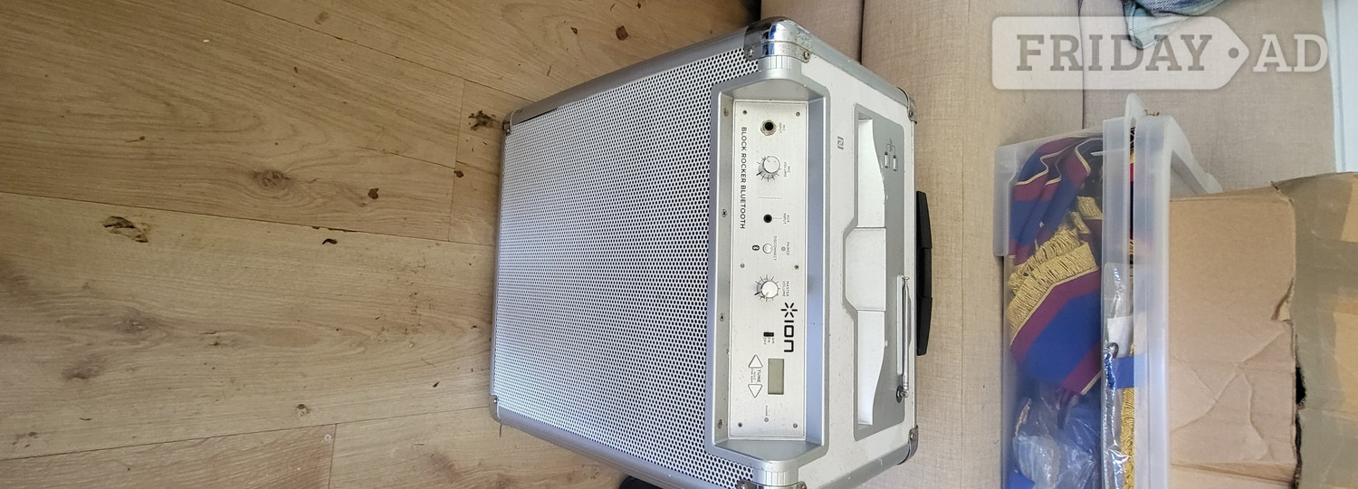 ION Block Rocker Bluetooth portable PA and speaker in Brighton