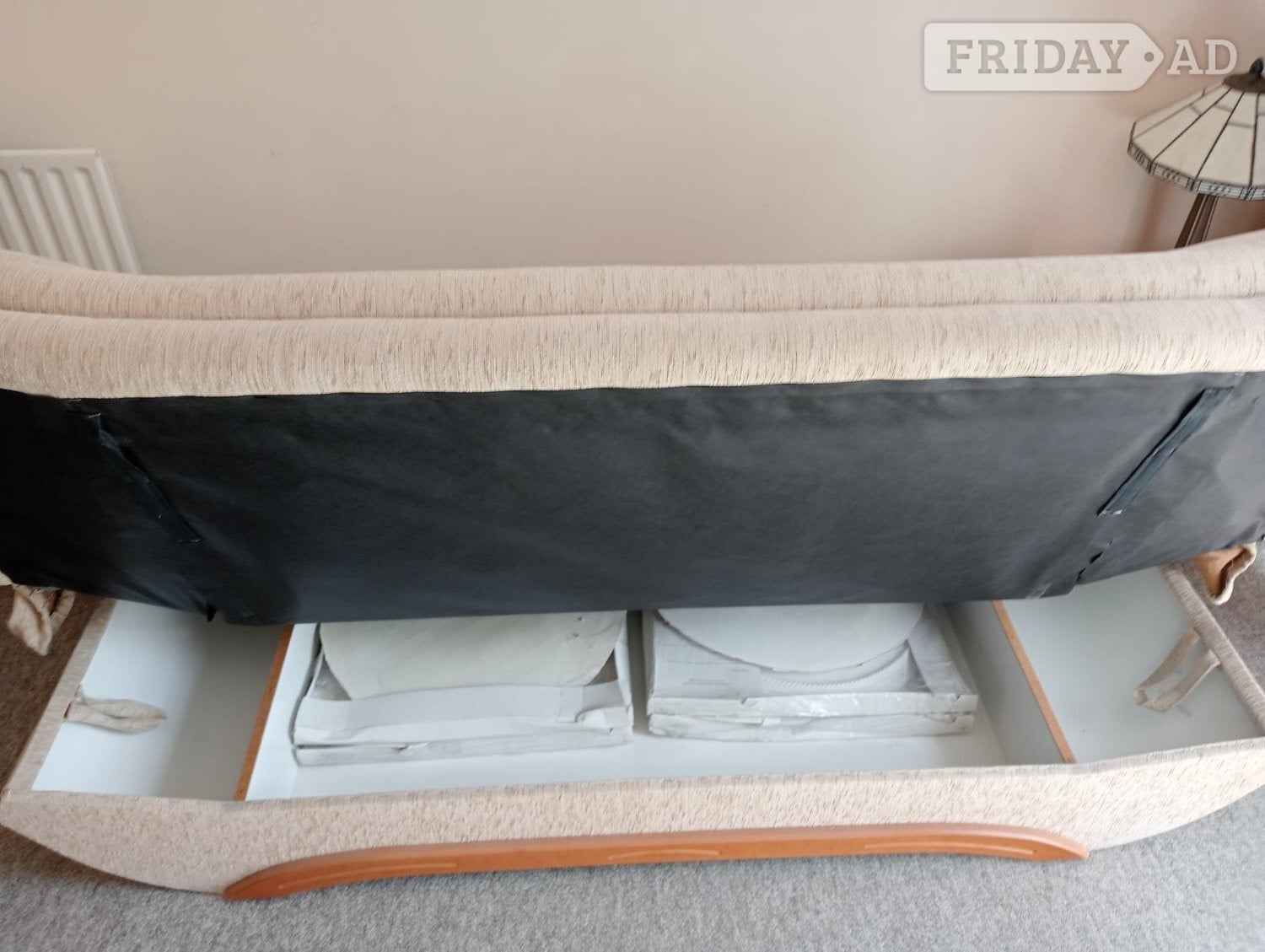 Sofa Bed - Three seater with under seat storage
