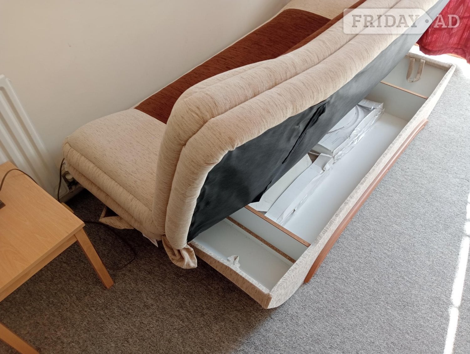 Bognor Regis Sofa Bed - Three seater with under seat storage