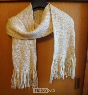 Supper worm all wool scarf with tassels