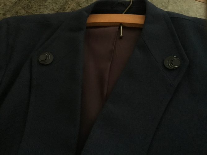 Vintage edge to edge jacket (Linen looK)