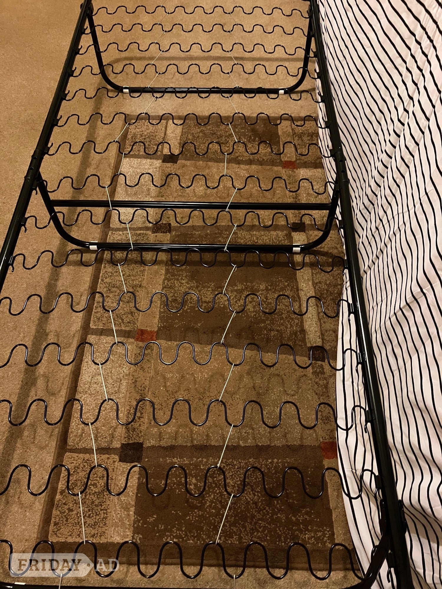 FOLD-UP GUEST BED, FOR THOSE SLEEPOVER VISITORS