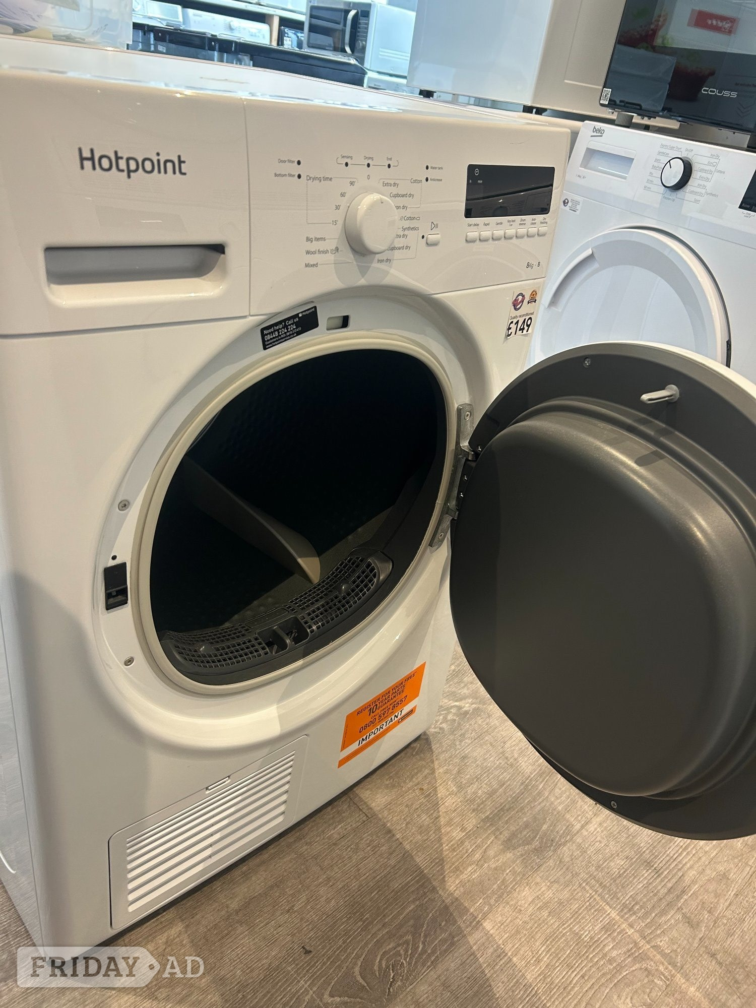 HOTPOINT 8KG DRYER