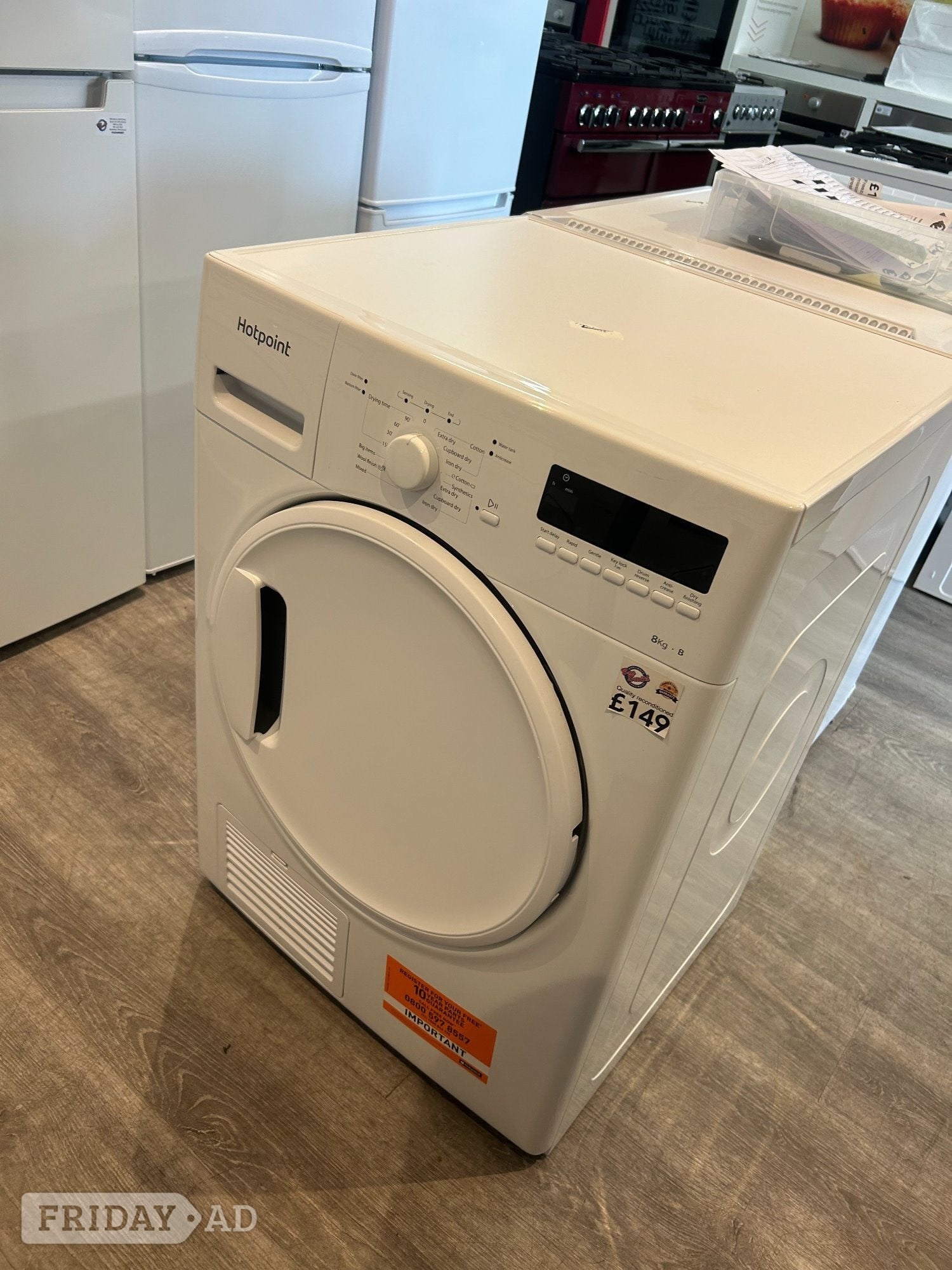 HOTPOINT 8KG DRYER - Home Appliances