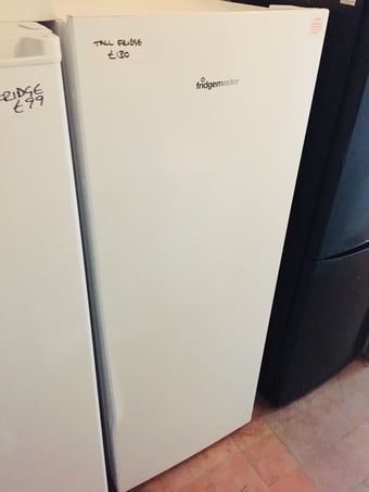 Fridge master free standing fridge like new .
