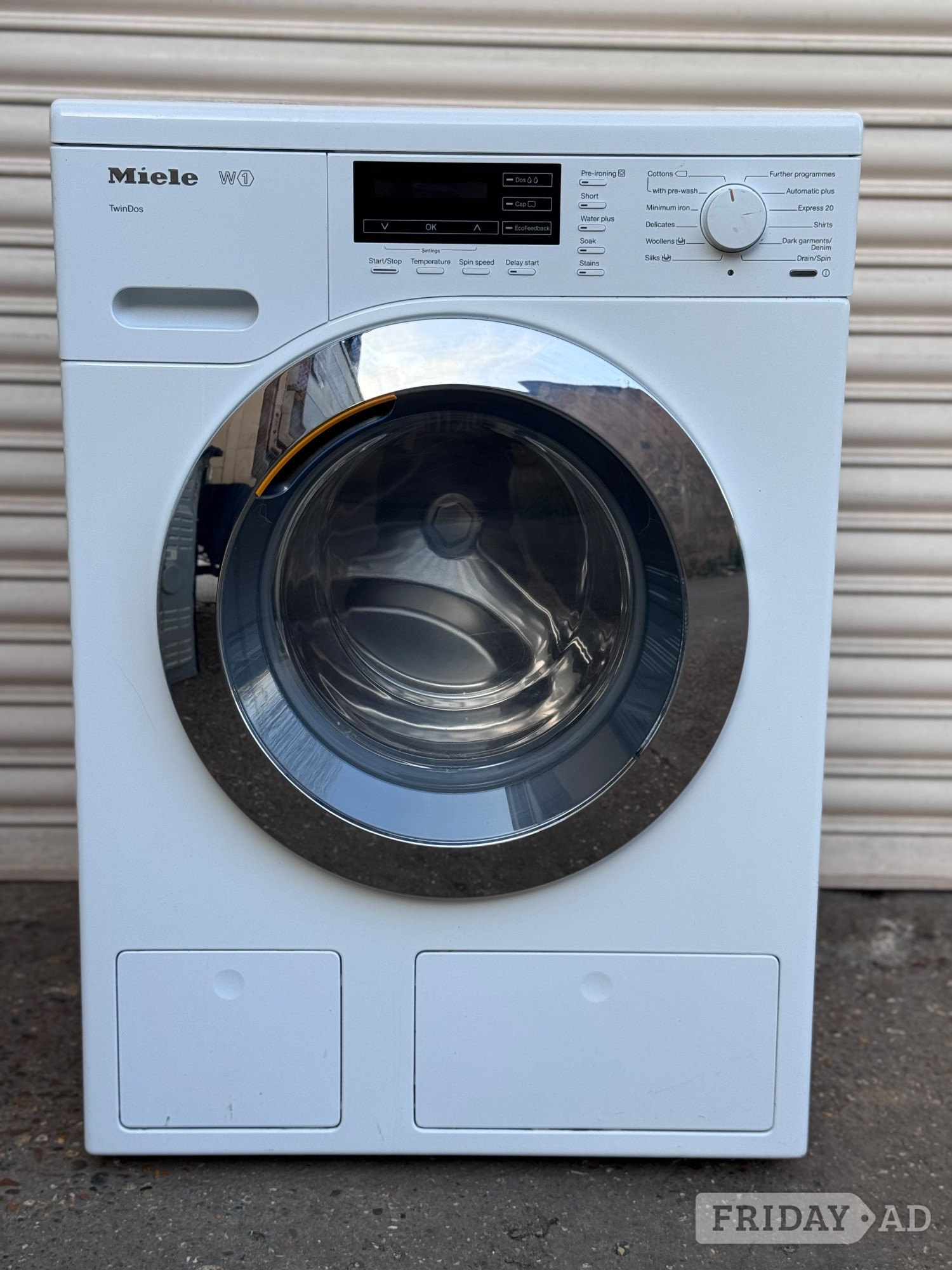 Miele TwinDos 8kg washing machine 1600rpm 3 months warranty