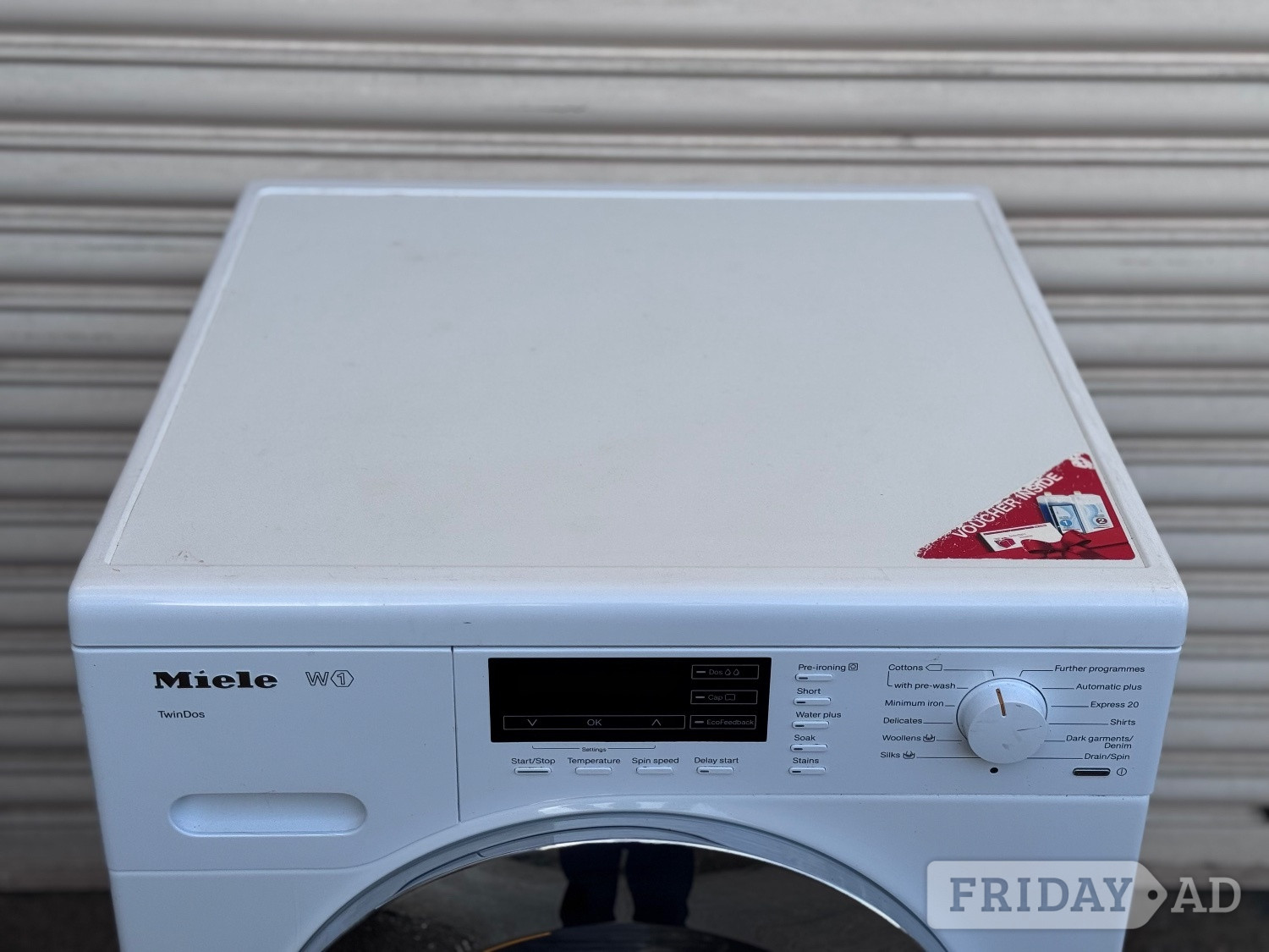 Romford Miele TwinDos 8kg washing machine 1600rpm 3 months warranty