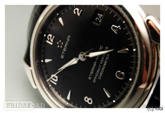 Eterna 1948 Le Historiques mans wristwatch.