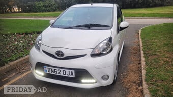 TOYOTA AYGO 1.0 FIRE 5 DOOR,2012/62reg LOW TAX PETROL £3775.
