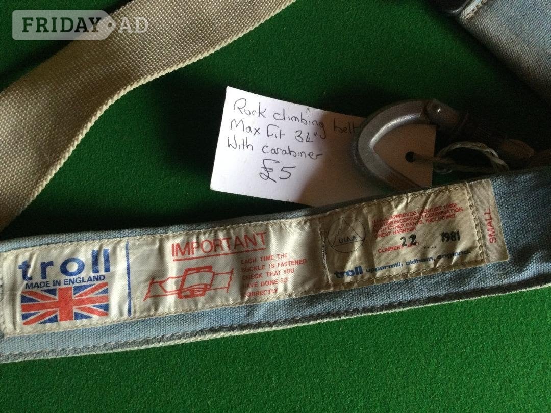 TROLL climbing belt