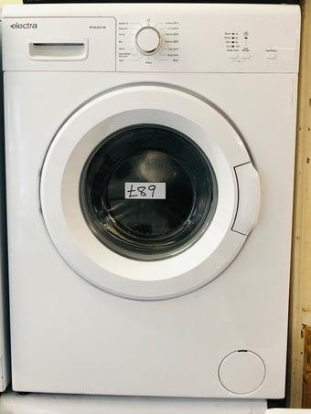 Electra washing machine works perfectly 